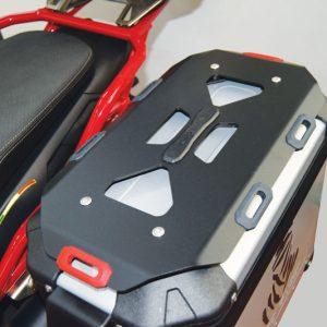 COPPIA DI PORTAPACCHI PER BORSE LATERALI TOURING ISOTTA PER MOTO GUZZI V 85 TT 850