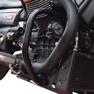 COPPIA DI TUBI PARAMOTORE INFERIORI ISOTTA PER MOTO GUZZI AUDACE MGX 21 1400