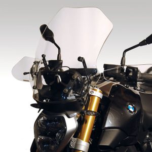 KIT: PARABREZZA ALTO + ANTIABBAGLIANTE ISOTTA PER BMW R 1200 R (2015-2018)