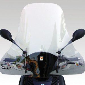 PARABREZZA PROTEZIONE MEDIA ISOTTA PER PIAGGIO CARNABY 125/200/250