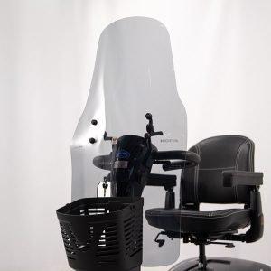PARABREZZA ALTO CON PARAGAMBE ISOTTA PER INVACARE COMET PRO ORION METRO LEO