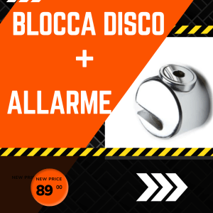 Blocca disco con allarme