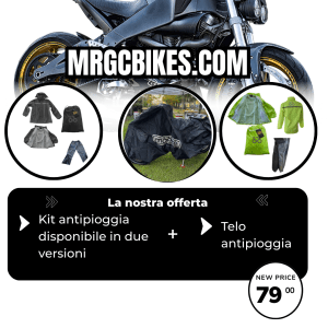 Kit anti pioggia con telo anti pioggia